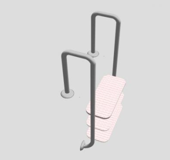 泳池楼梯SU模型下载_sketchup草图大师SKP模型