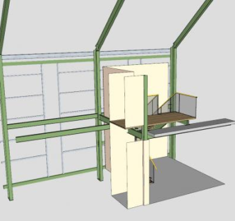 达德拉总部楼梯SU模型下载_sketchup草图大师SKP模型