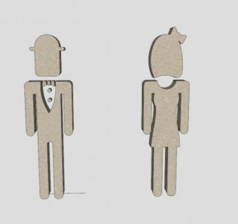 厕所标杂挂件SU模型下载_sketchup草图大师SKP模型