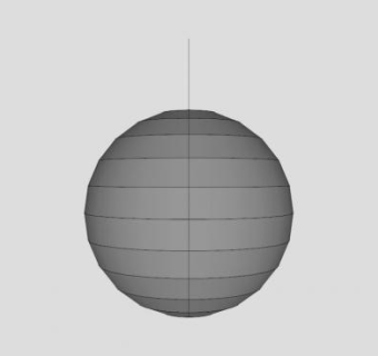 中式可折叠灯笼SU模型下载_sketchup草图大师SKP模型