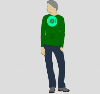 鲍勃男性人物SU模型下载_sketchup草图大师SKP模型