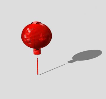 中国喜庆灯笼SU模型下载_sketchup草图大师SKP模型