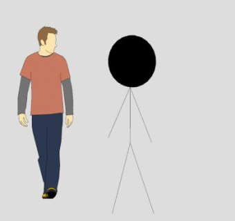 行走的男士SU模型下载_sketchup草图大师SKP模型