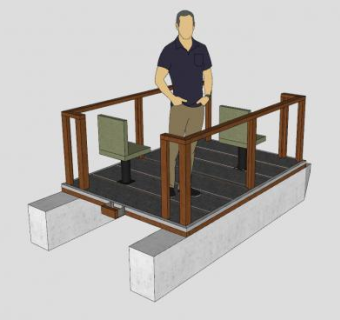 船上的男人SU模型下载_sketchup草图大师SKP模型