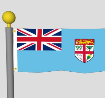 斐济挂件旗杆SU模型下载_sketchup草图大师SKP模型