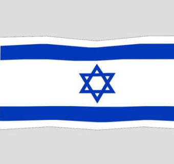 以色列旗杆SU模型下载_sketchup草图大师SKP模型