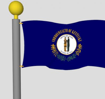 肯塔基州旗杆SU模型下载_sketchup草图大师SKP模型