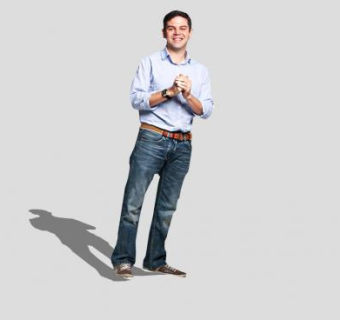 写实人物外国男士SU模型下载_sketchup草图大师SKP模型