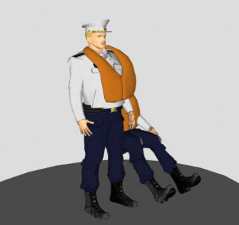 外国公职人物SU模型下载_sketchup草图大师SKP模型