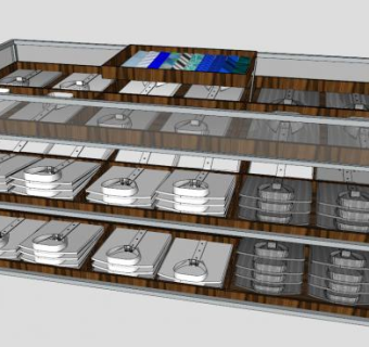 衬衫男士服装SU模型下载_sketchup草图大师SKP模型