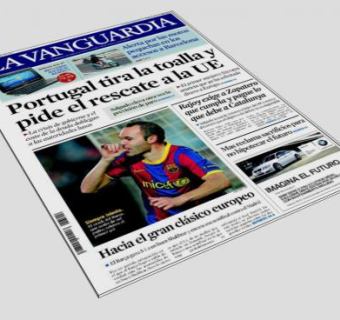 西班牙国家媒体报纸SU模型下载_sketchup草图大师SKP模型