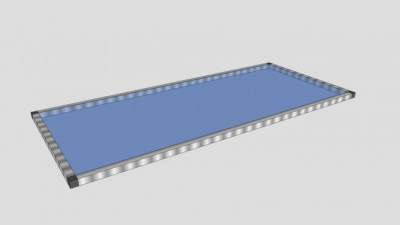 装饰水面板SU模型下载_sketchup草图大师SKP模型