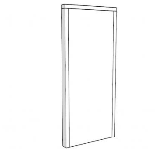 板式门SU模型下载_sketchup草图大师SKP模型