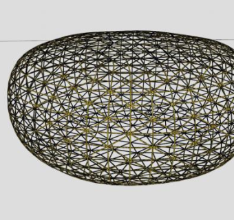 藤垫缓冲坐垫SU模型下载_sketchup草图大师SKP模型