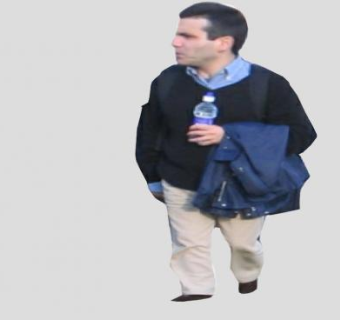 拿水瓶的男人SU模型下载_sketchup草图大师SKP模型