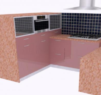 家装炊具厨房SU模型下载_sketchup草图大师SKP模型