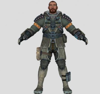 失落的星球3人物吉姆SU模型下载_sketchup草图大师SKP模型