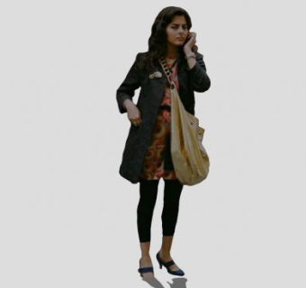 亚洲女性SU模型下载_sketchup草图大师SKP模型