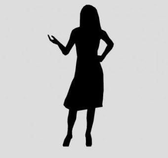 女人轮廓SU模型下载_sketchup草图大师SKP模型