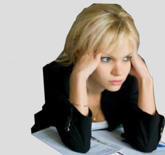 思考的女白领SU模型下载_sketchup草图大师SKP模型