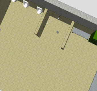 现代淋浴更衣室SU模型下载_sketchup草图大师SKP模型