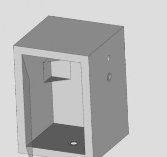 小型更衣室SU模型下载_sketchup草图大师SKP模型