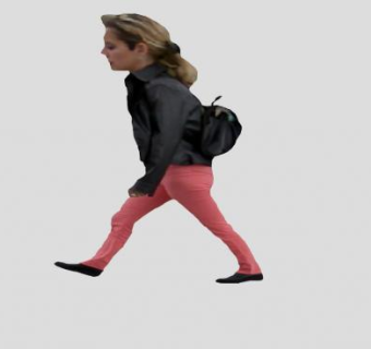 欧美女士人物SU模型下载_sketchup草图大师SKP模型