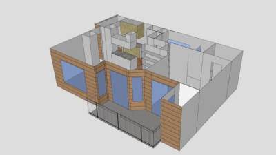 索恩伯里家装SU模型下载_sketchup草图大师SKP模型