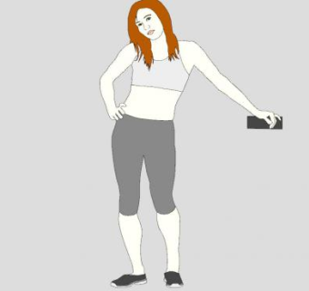 捷克女人SU模型下载_sketchup草图大师SKP模型