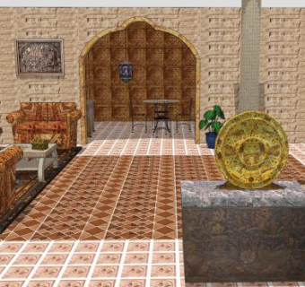 阿拉伯博览会SU模型下载_sketchup草图大师SKP模型