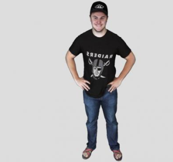 休闲装人物男人SU模型下载_sketchup草图大师SKP模型