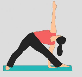 做瑜伽的女人SU模型下载_sketchup草图大师SKP模型