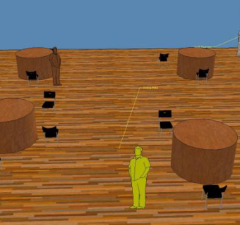 中国海鲜餐馆SU模型下载_sketchup草图大师SKP模型