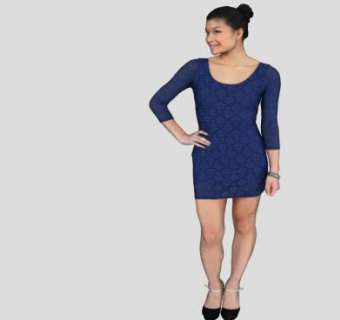 商业女士SU模型下载_sketchup草图大师SKP模型