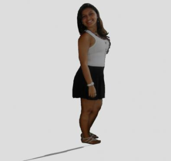 巴西女孩SU模型下载_sketchup草图大师SKP模型