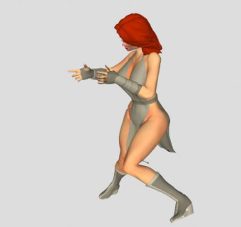 亚马逊女战士SU模型下载_sketchup草图大师SKP模型