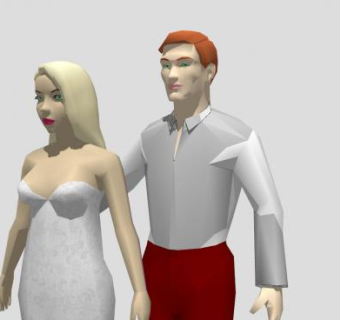 宴会伴侣SU模型下载_sketchup草图大师SKP模型