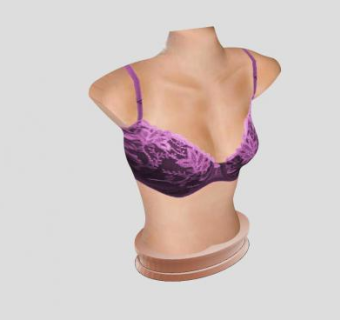 胸罩展柜台SU模型下载_sketchup草图大师SKP模型