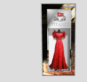 莫莉布朗的时装礼服SU模型下载_sketchup草图大师SKP模型