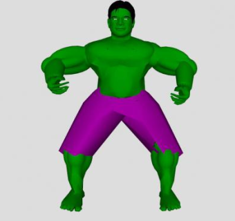 美国的绿巨人SU模型下载_sketchup草图大师SKP模型