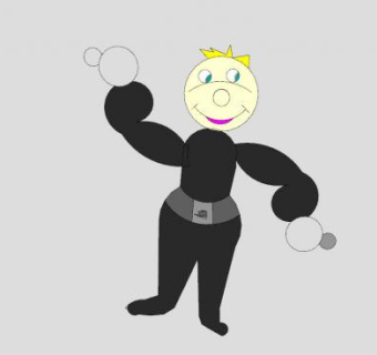 幽默的动画人SU模型下载_sketchup草图大师SKP模型