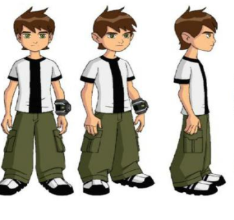 动漫人物男孩SU模型下载_sketchup草图大师SKP模型