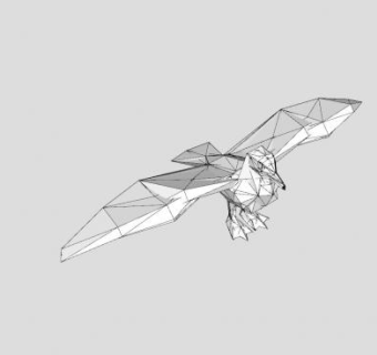 鸟类动物3D海鸥SU模型下载_sketchup草图大师SKP模型