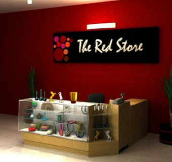 零售收银台SU模型下载_sketchup草图大师SKP模型