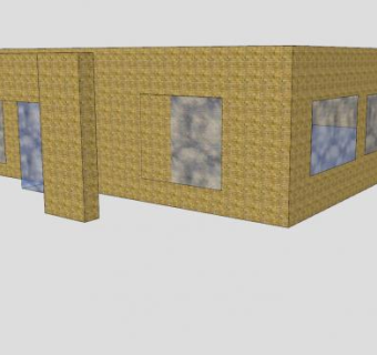 富兰克林威斯康辛售楼处SU模型下载_sketchup草图大师SKP模型