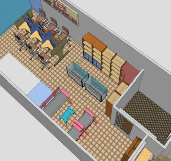 斯里兰卡科迪雅库姆布拉楼房SU模型下载_sketchup草图大师SKP模型