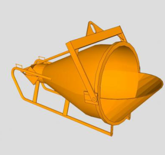 工业漏斗机械的SU模型_su模型下载 草图大师模型_SKP模型