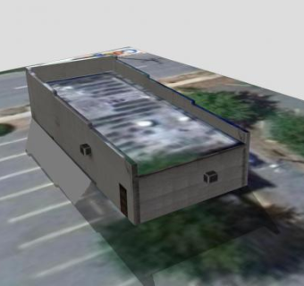 建筑售楼处SU模型下载_sketchup草图大师SKP模型