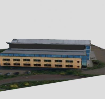 楼房售楼处SU模型下载_sketchup草图大师SKP模型