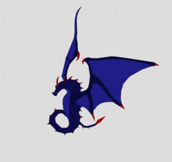 西方蓝龙SU模型下载_sketchup草图大师SKP模型